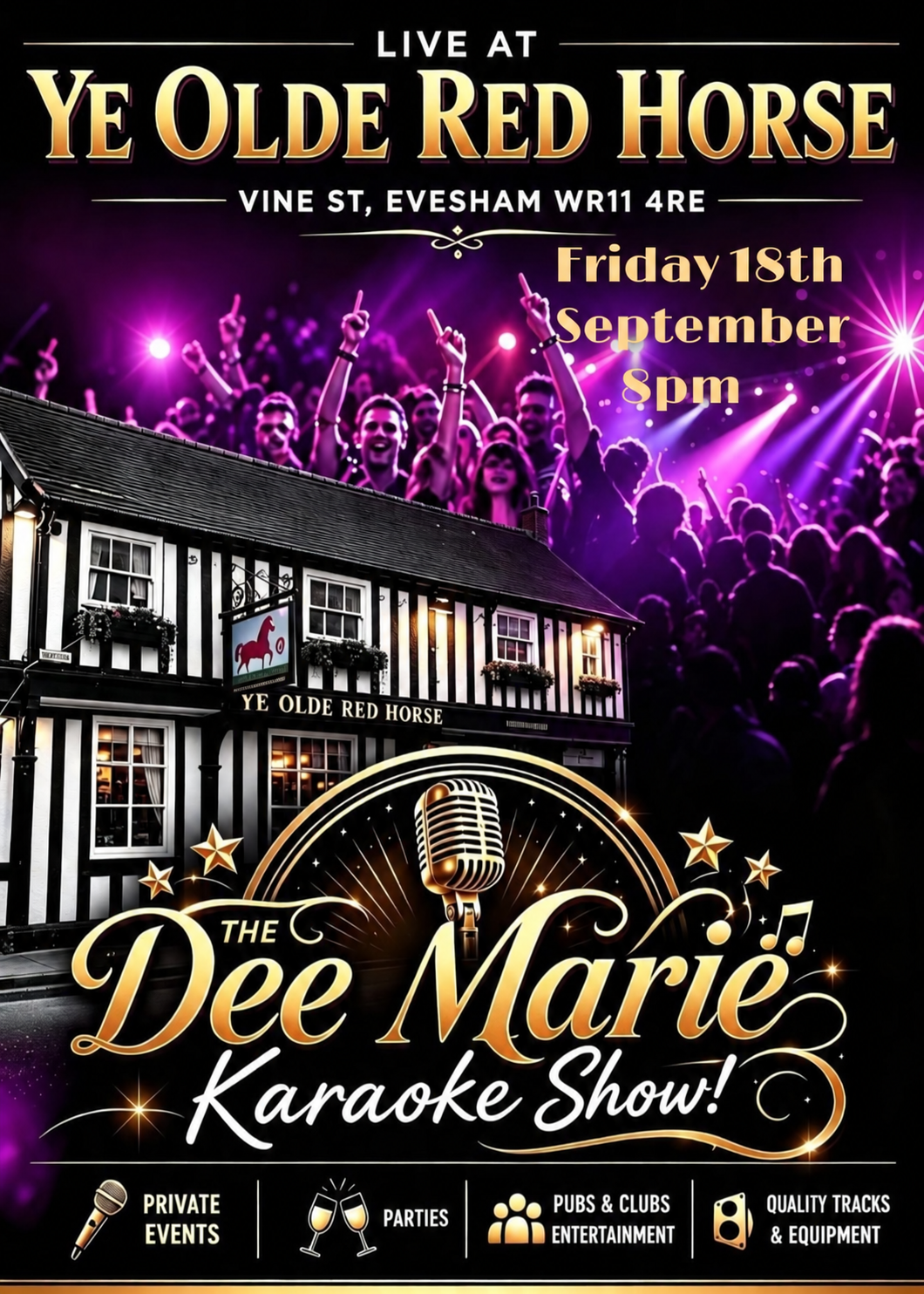 The Dee Marie Karaoke Show at Ye Olde Red Horse